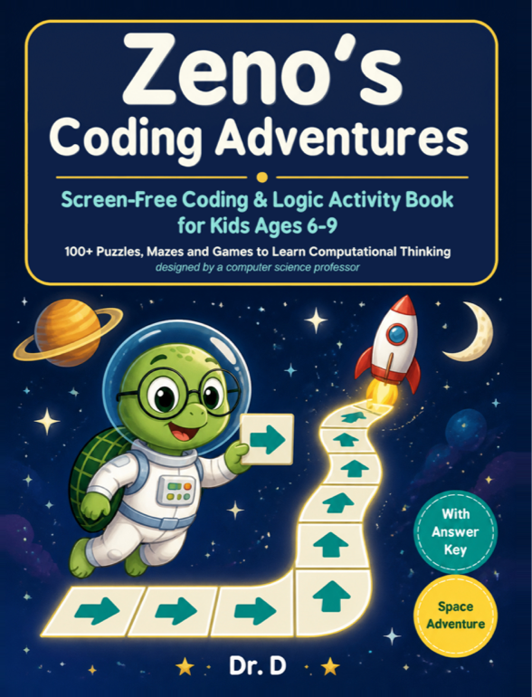 Zeno's Coding Adventures Space Adventure Cover
